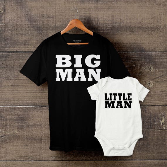 Je faire de jolies babies bébé papa Ensemble correspondant Baby Grow T Shirt père fils
