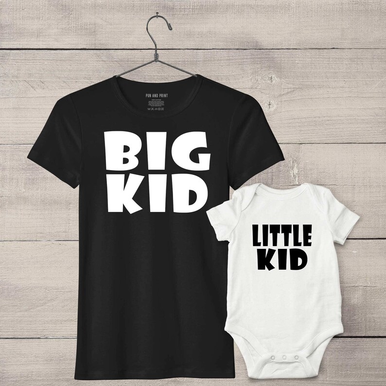 Little Kid onesie mum baby Mother baby Daughter matching T-shirt Babygrow set tee shirt mummy child set Cotton, Bodysuit Big Kid