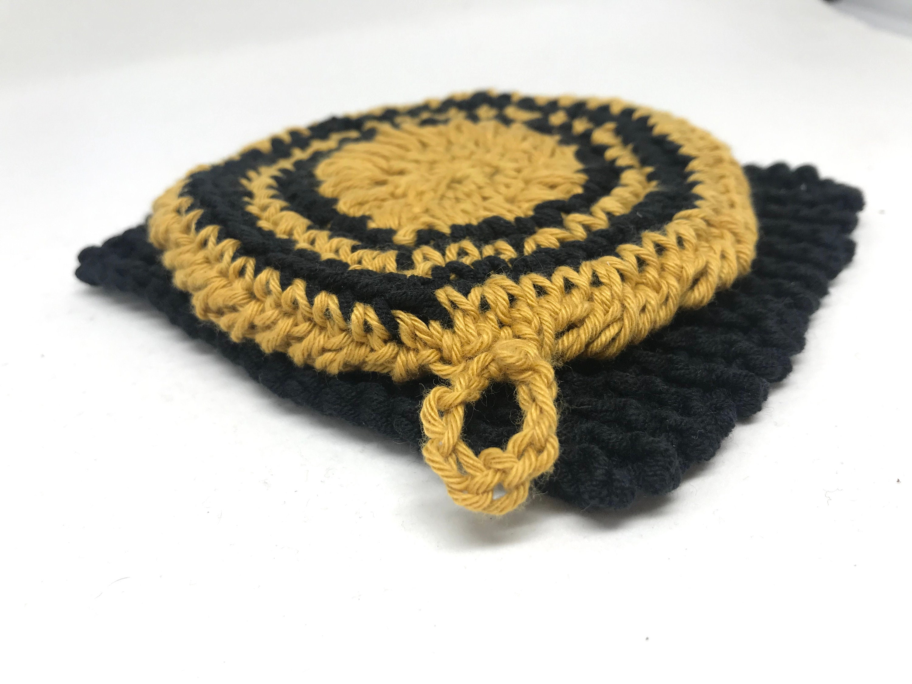 Tawashis Eponges Lavables Réutilisables Zéro Déchets - 100% Crochet Fait Main en France Vaisselle Mu