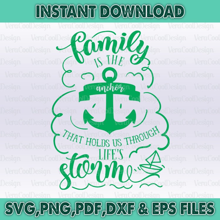 Download Family is The Anchor Svg Family Is The Anchor SVG File. | Etsy
