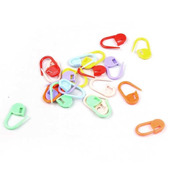 40 épingles Marqueurs Multicolores Pour Tricot & Crochet - En Plastique Léger, Outils De Repérage - 6