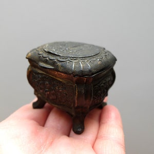 Vintage Schmuckdose Schmuckkästchen Schmuckschatulle GRAFENWÖHR WASSERTURM antik