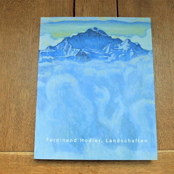 Vintage Buch Kunstband FERDINAND HODLER Landschaften Katalog Ausstellung