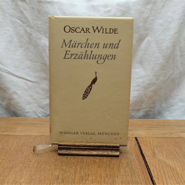 Vintage Buch Märchen und Erzählungen OSCAR WILDE Leineneinband im Pappschuber 1961