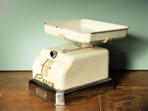 Beige Vintage Kitchen Scale 5 Kg Mechanical Scales Kitchen Dining Mhiberlin De