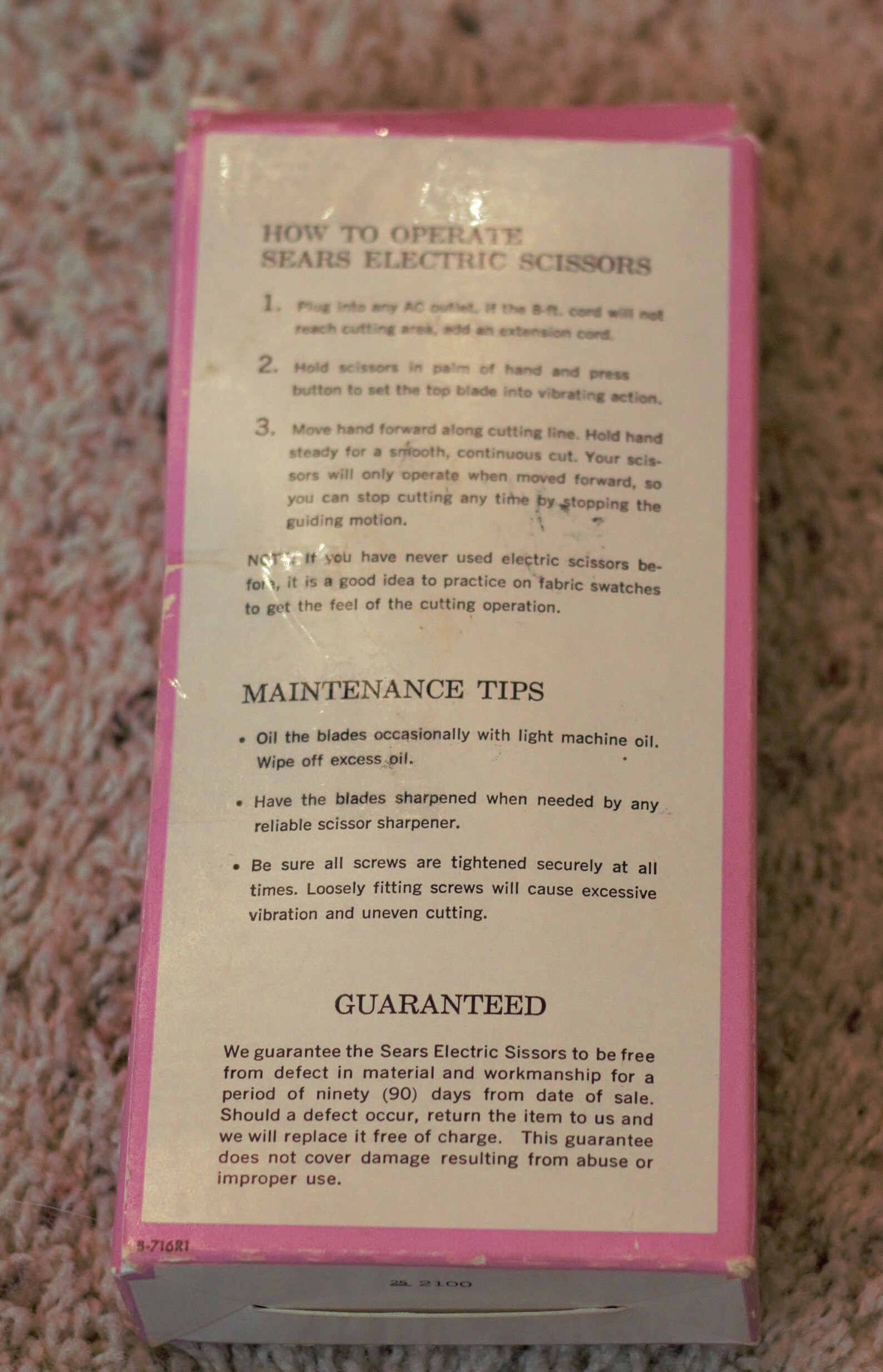 Vintage Electric Scissors Etsy