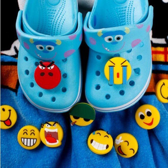 emoji croc charms
