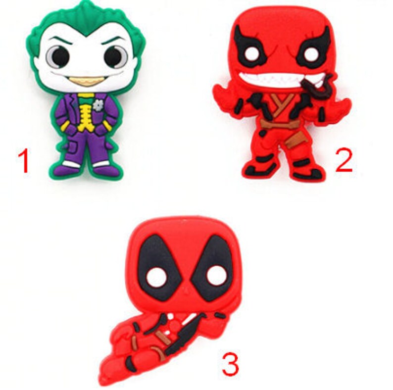 deadpool croc charm
