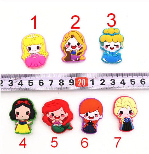 JIBBITZ DISNEY Christmas CROC RUBBER SHOE CHARM New All Three