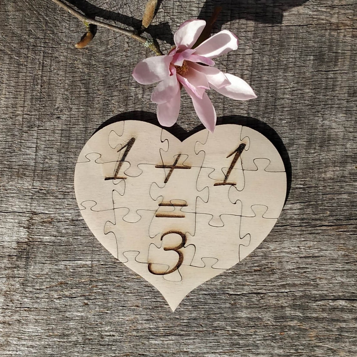 Puzzle à message Etsy