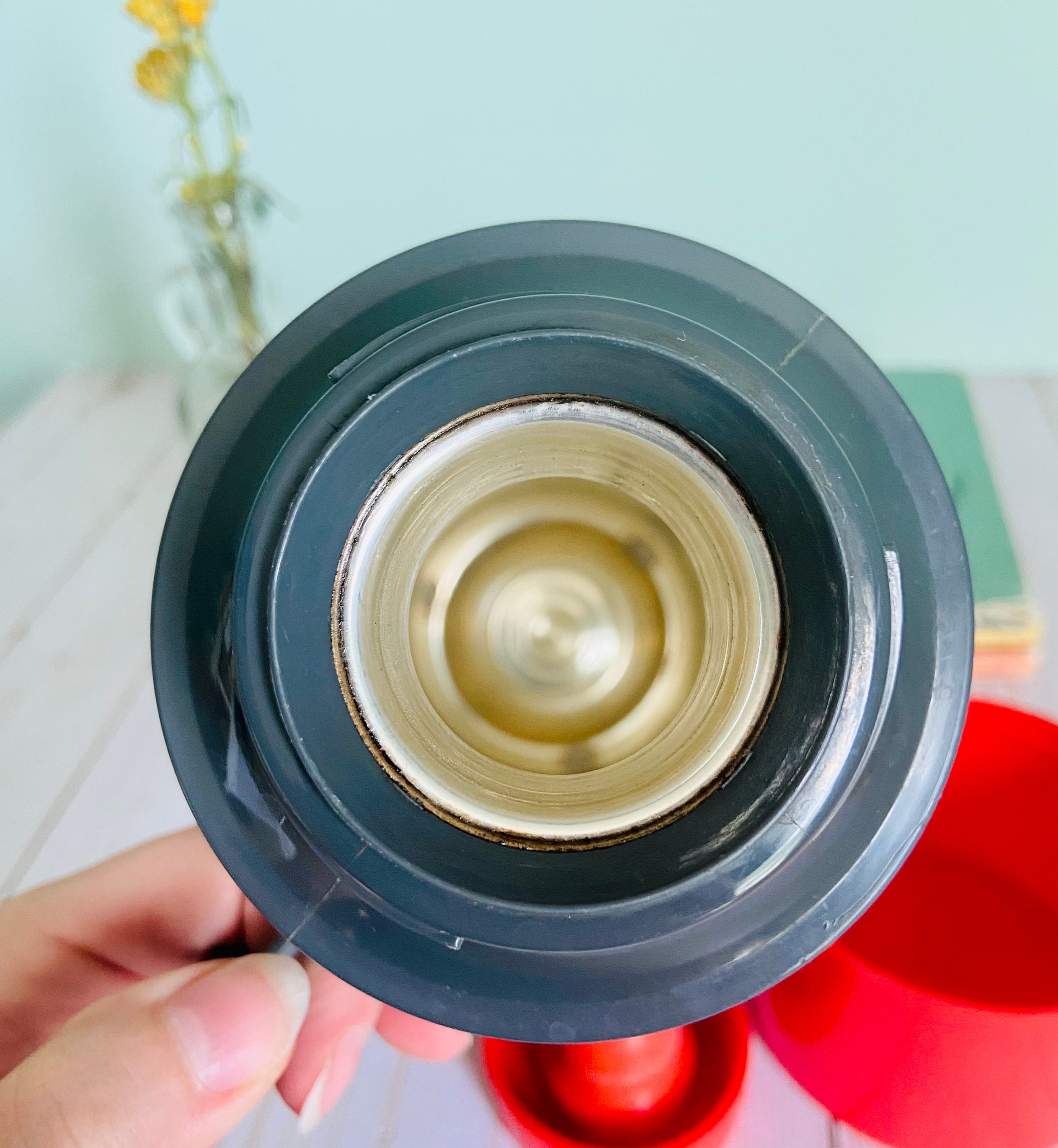 Vintage Aladdin Duraclad Quart Size Ribbed Thermos Etsy