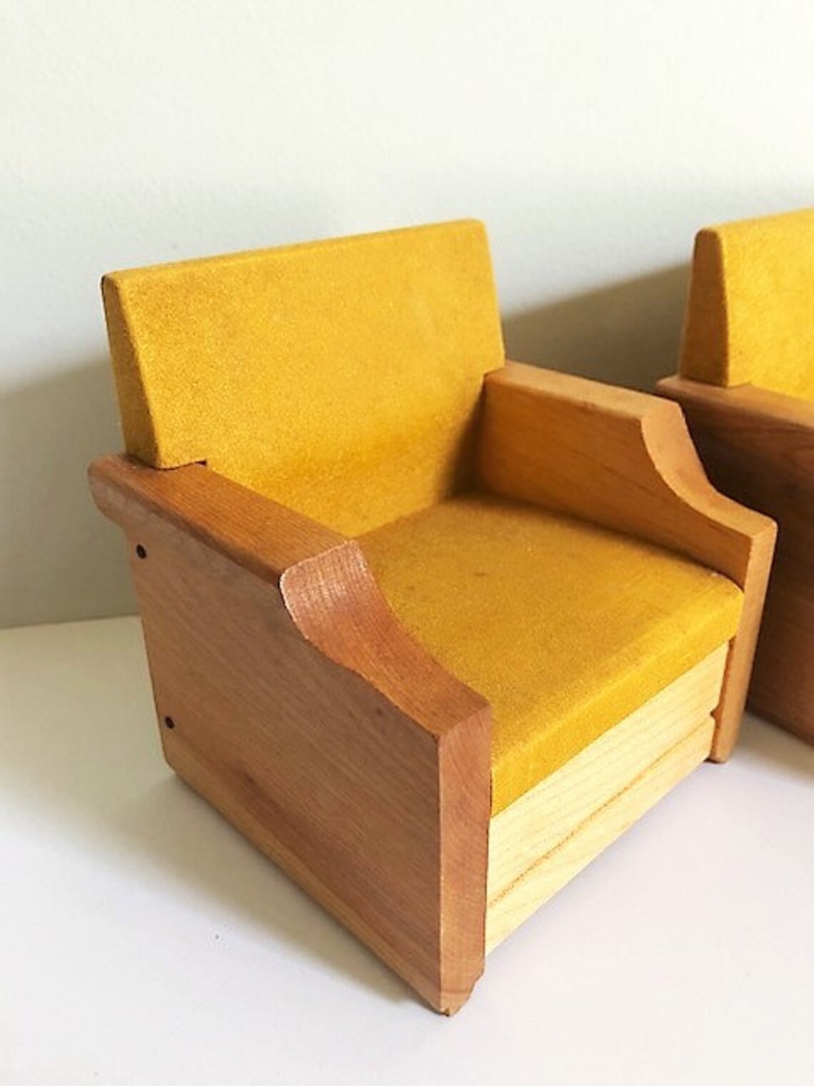 Vintage Strombecker Dollhouse Furniture Pair of Two MCM Etsy