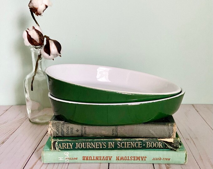 Emile Henry of France Modele Depose 96.38 1199 JSF2 Large Olive Green