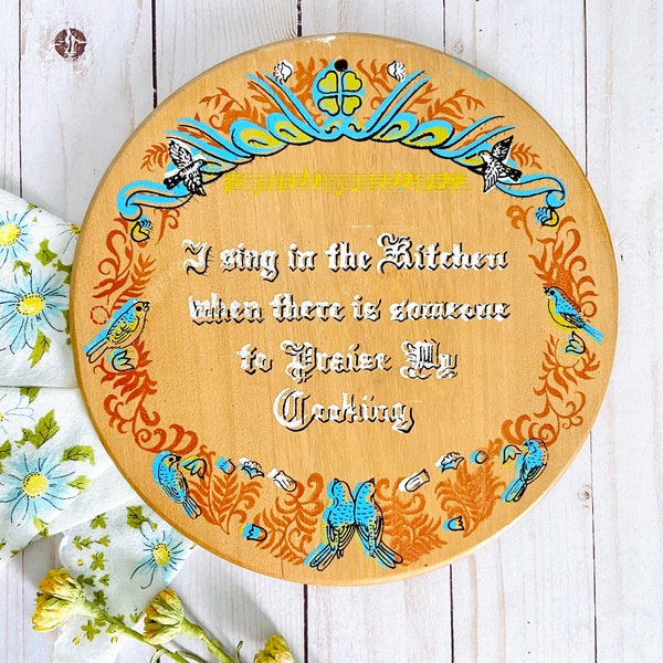 Kitchen Wall Plaque Etsy