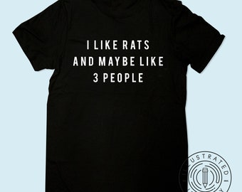 Toddler Baby Girl Ok I Just Freaking Love Rats Funny Short Sleeve Cotton T Shirts Basic Tops Tee Clothes