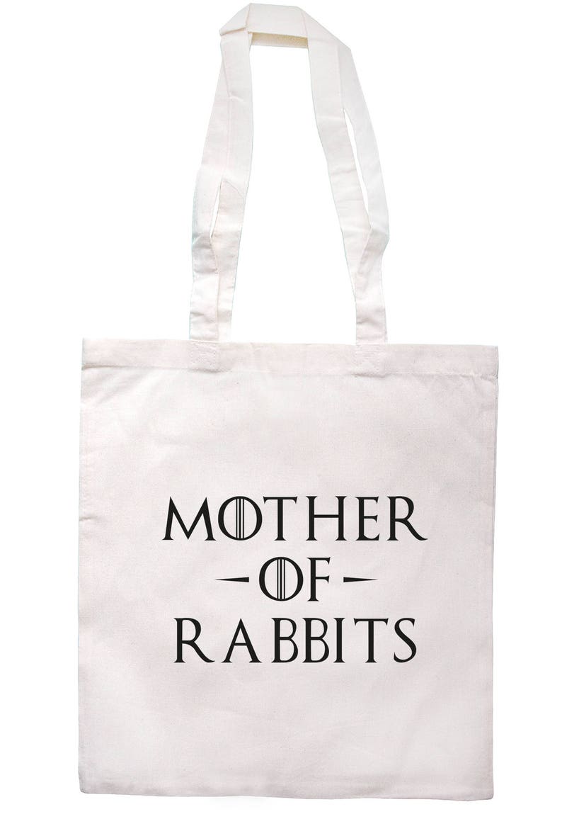 Mother Of Rabbits Tote Bag Long Handles TB0987 image 3