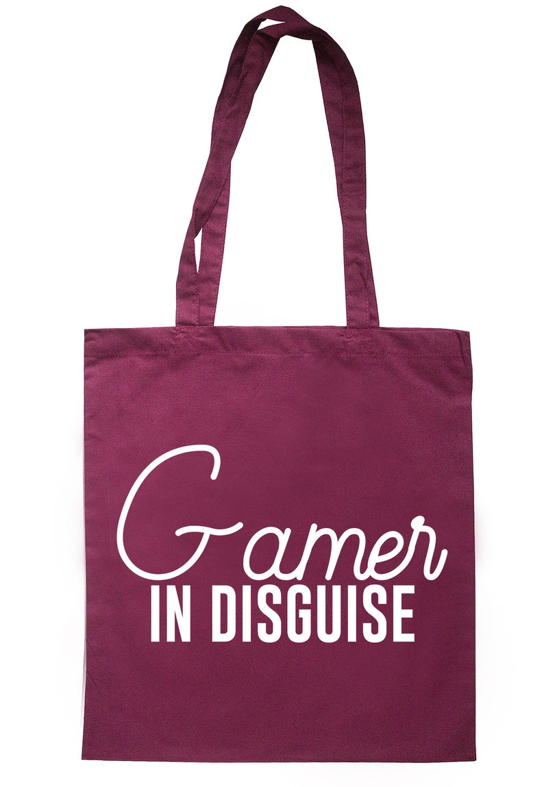 Gamer In Disguise Tote Bag Long Handles S0048