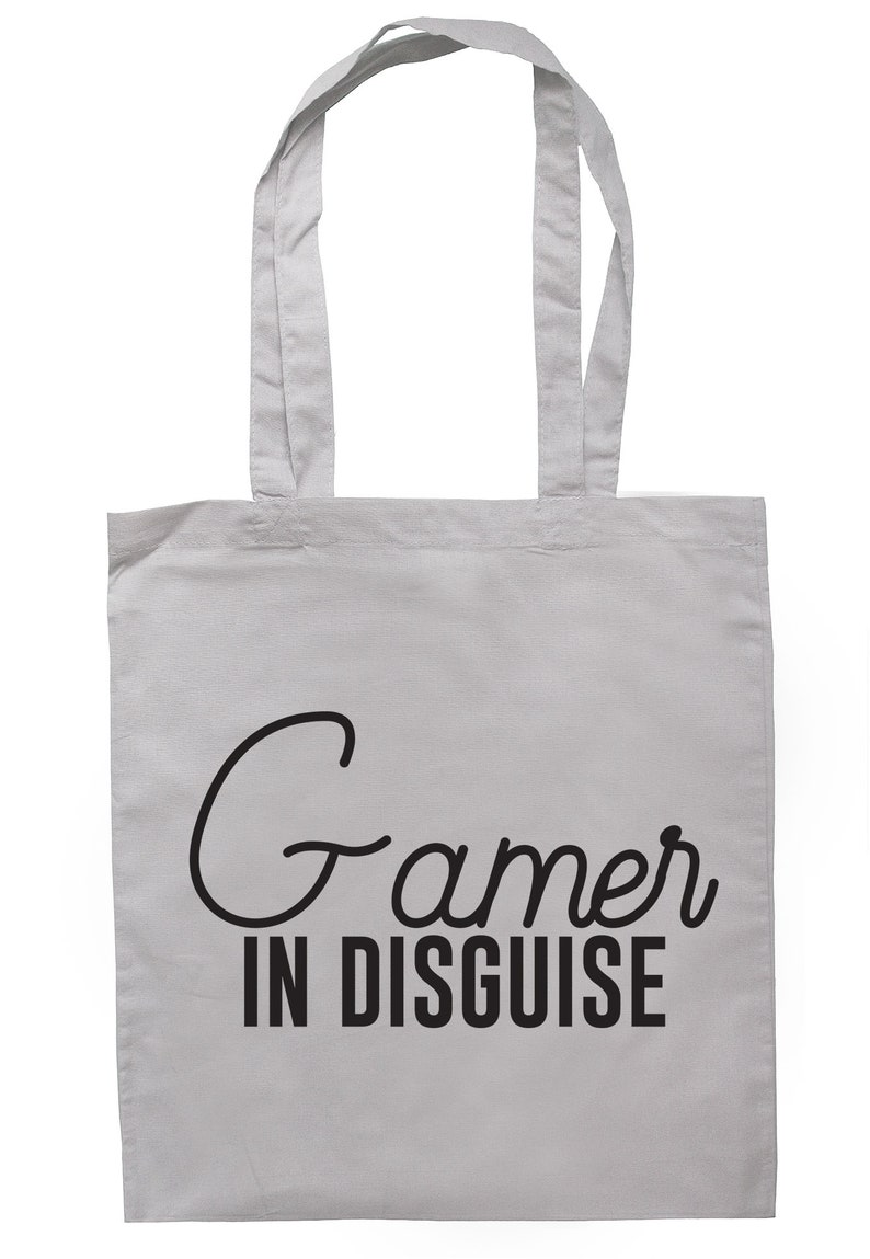 Gamer In Disguise Tote Bag Long Handles S0048