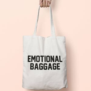 Emotional Baggage Tote Bag Long Handles TB1063