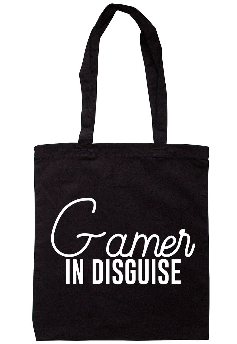 Gamer In Disguise Tote Bag Long Handles S0048