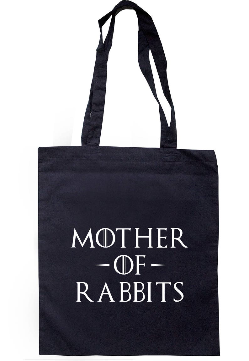 Mother Of Rabbits Tote Bag Long Handles TB0987 image 2