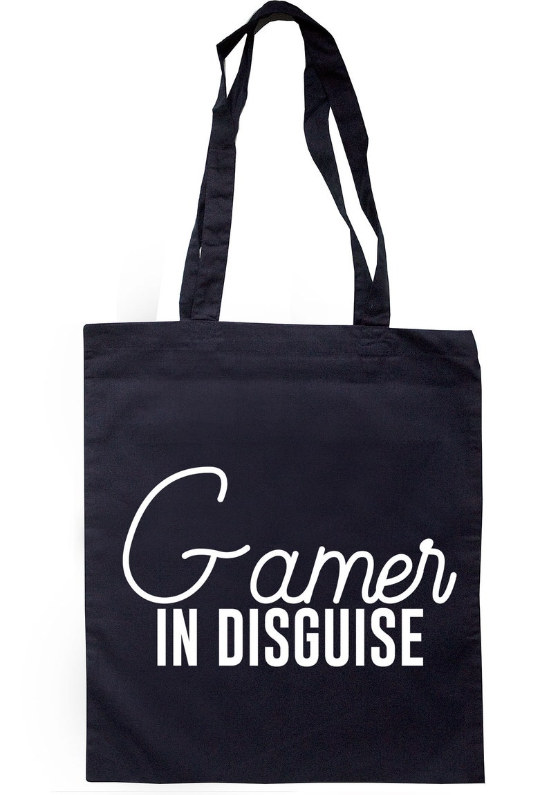 Gamer In Disguise Tote Bag Long Handles S0048