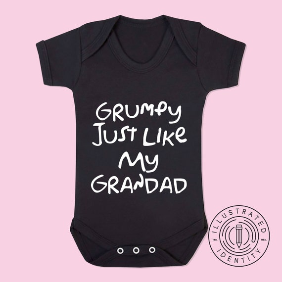 Baby Vests Bodysuits Baby Grows I Have More Hair Than My Grandpa Cotton Unisex