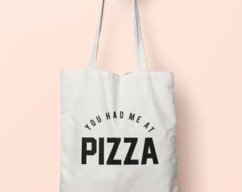 Pizza Forever Tote Bag Pizza Tote Bag Foodie Gifts Foodie - Etsy