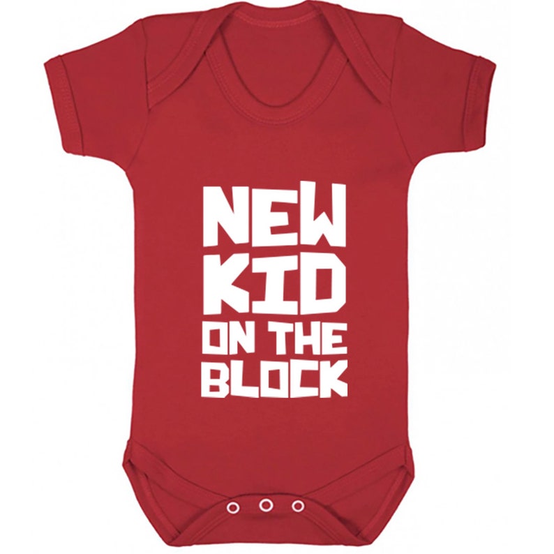 New Kid On The Block baby vest babygrow K0284