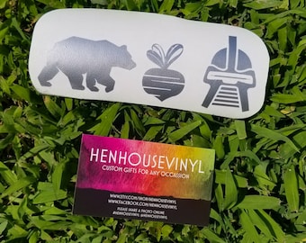 bears beets batttlestar galactica / office inspired decals/ Dwight schrute/ the office/ henhousevinyl/ funny decal/ funny car decal
