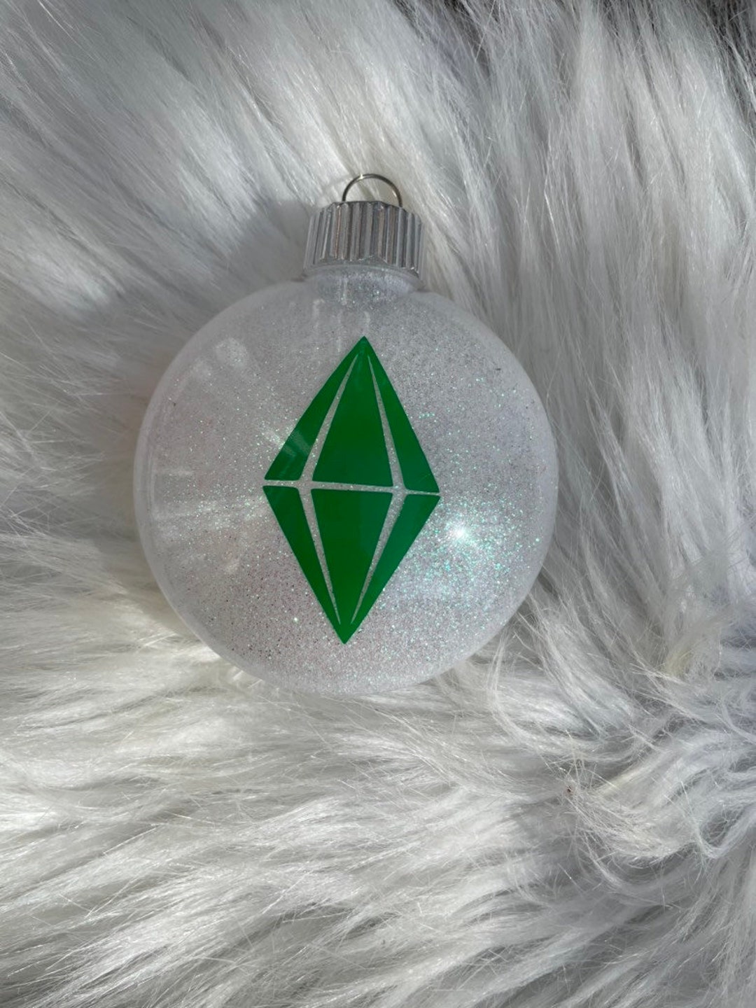 Sims Inspired Ornament/plumbob Ornament/ornament/ Custom Ornament