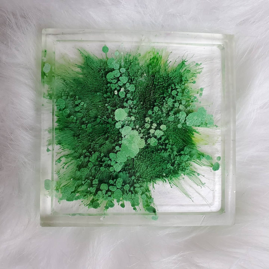 Alcohol Ink Coasters Custom Resin Coasters Handmade Etsy