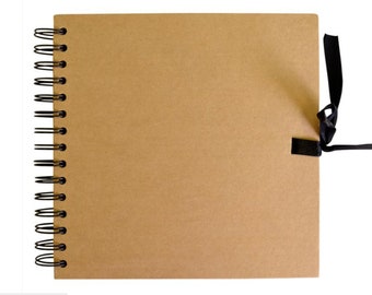 ALBUM PHOTO MARIAGE lacet Carnet scrapbook Artemio 30 x 30 cm - Naturel - 40 feuilles