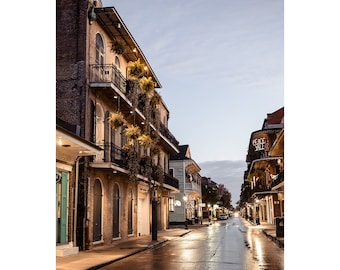 Print French Quarter Royal Street New Orleans