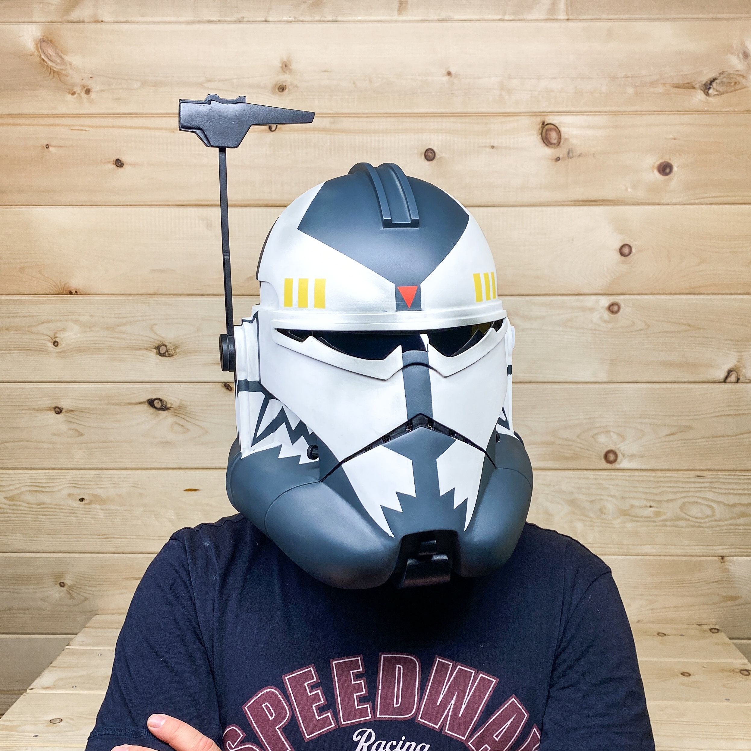 Commander Wolffe Clone Trooper Star Wars Helmet/ Cosplay Etsy