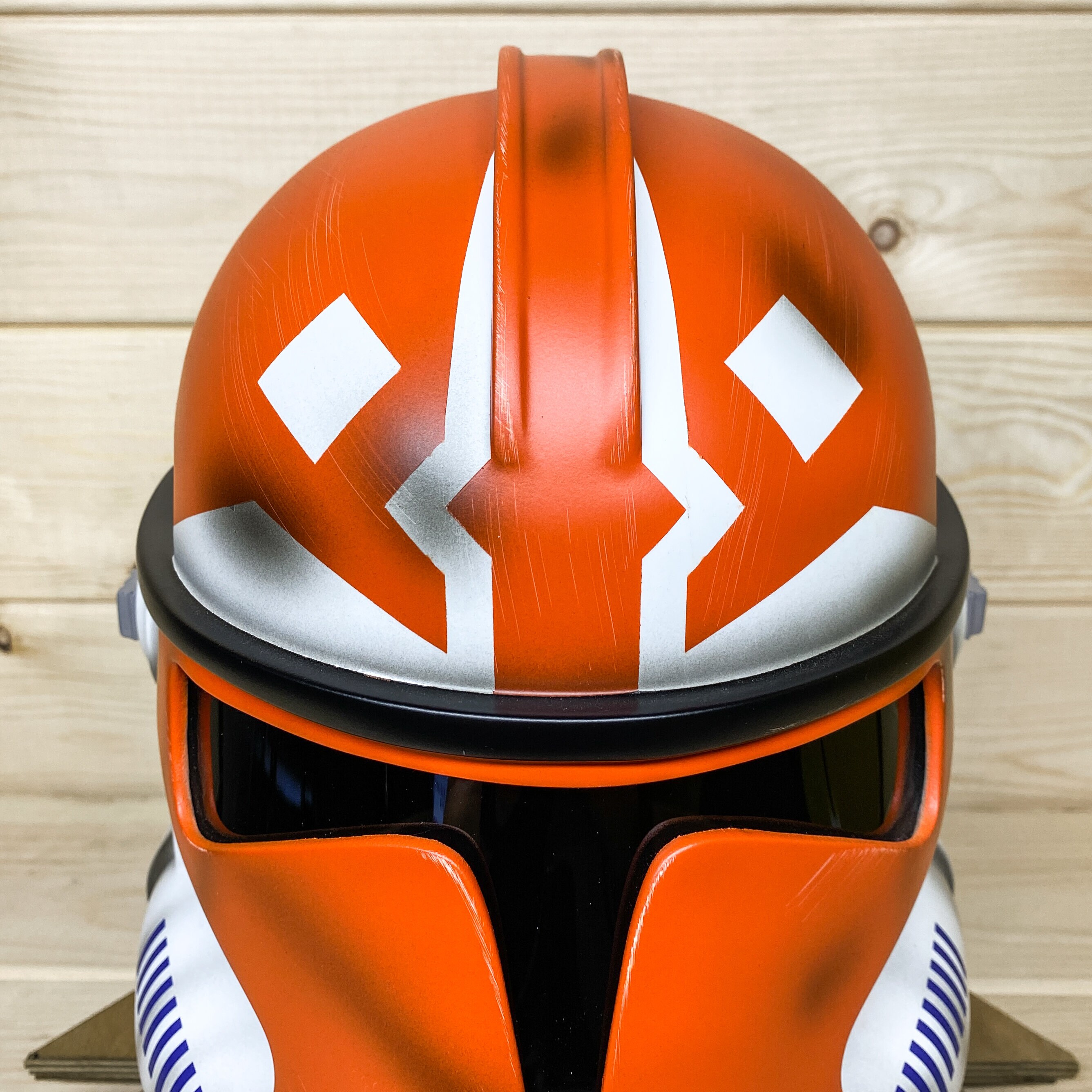 Ahsoka Clone Trooper Star Wars Helmet Damaged 332nd Company / Etsy