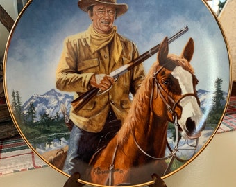 High Country John Wayne Plate