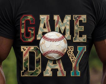 Game Day png, sideline social club, camo baseball mom png, Digital Download