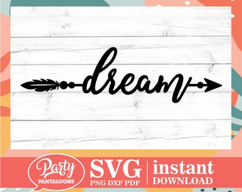 Dream Arrow Svg Etsy