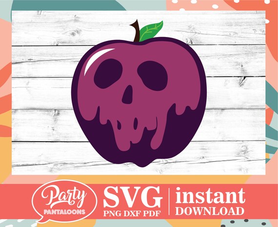Download Poison Apple Svg Desing Perfect For A Snow White Evil Queen Etsy