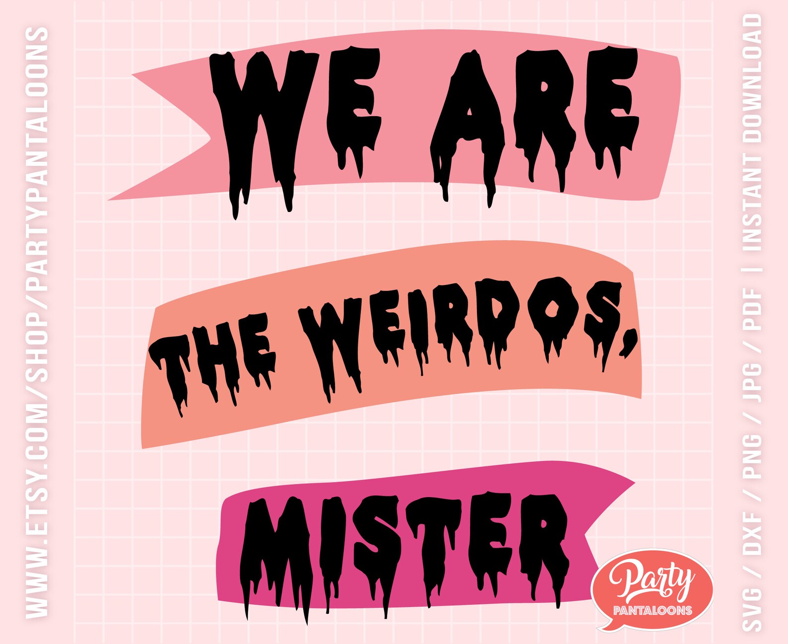 We Are The Weirdos Mister SVG The Craft Movie Quote Svg Dxf Etsy