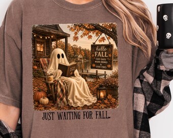 Summerween Ghost Png, Mentally I am Here Sublimation Design, Trendy Halloween Lover Shirt Design, Funny Fall Png