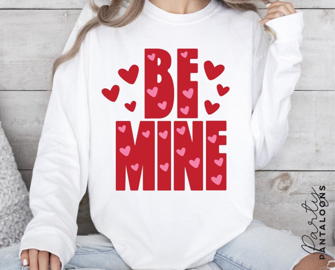 Be Mine Svg, Happy Valentines Day Svg, Valentines Design Svg ...