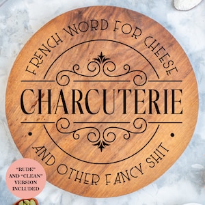 Charcuteriebrett svg, Schneidebrett svg, Charcuterie svg, Käsebrett svg, Serviertablett svg, Sprüche für Schneidebretter