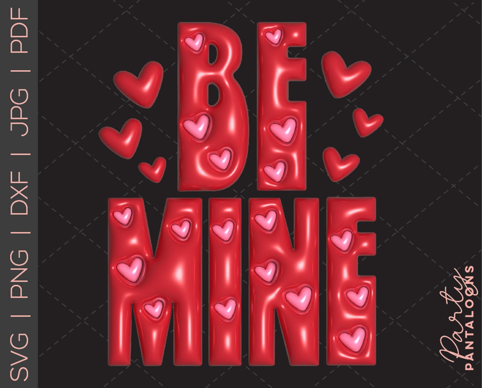 Be Mine Svg, Happy Valentines Day Svg, Valentines Design Svg ...
