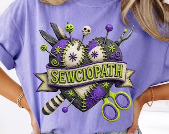 Sewciopath Png, funny sewing png, quilt sublimation, Sublimation Digital Design, Digital Download