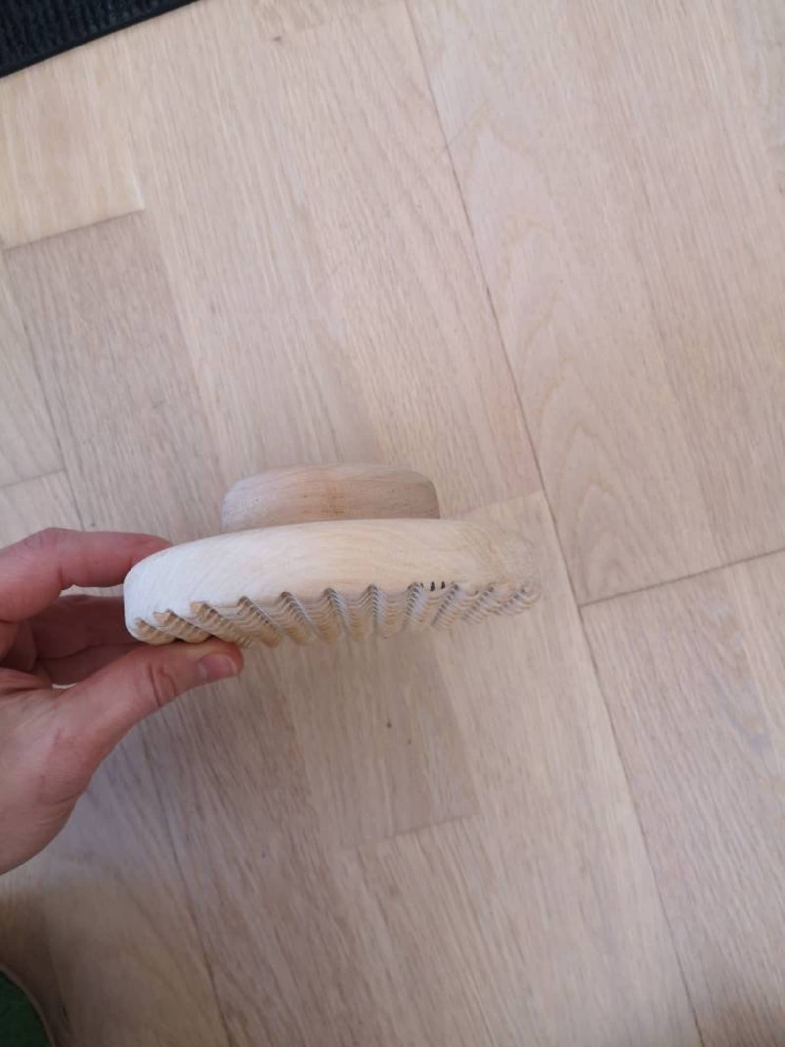 Felting Rake Round Wooden Felting Tool, Tool for Felting, Felting Supply, Mini ...