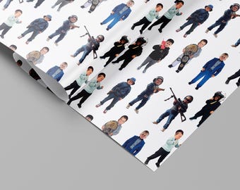 Hasbulla wrapping paper roll