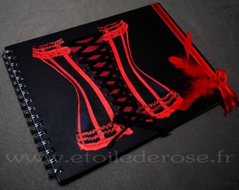 Cabaret theme guest book