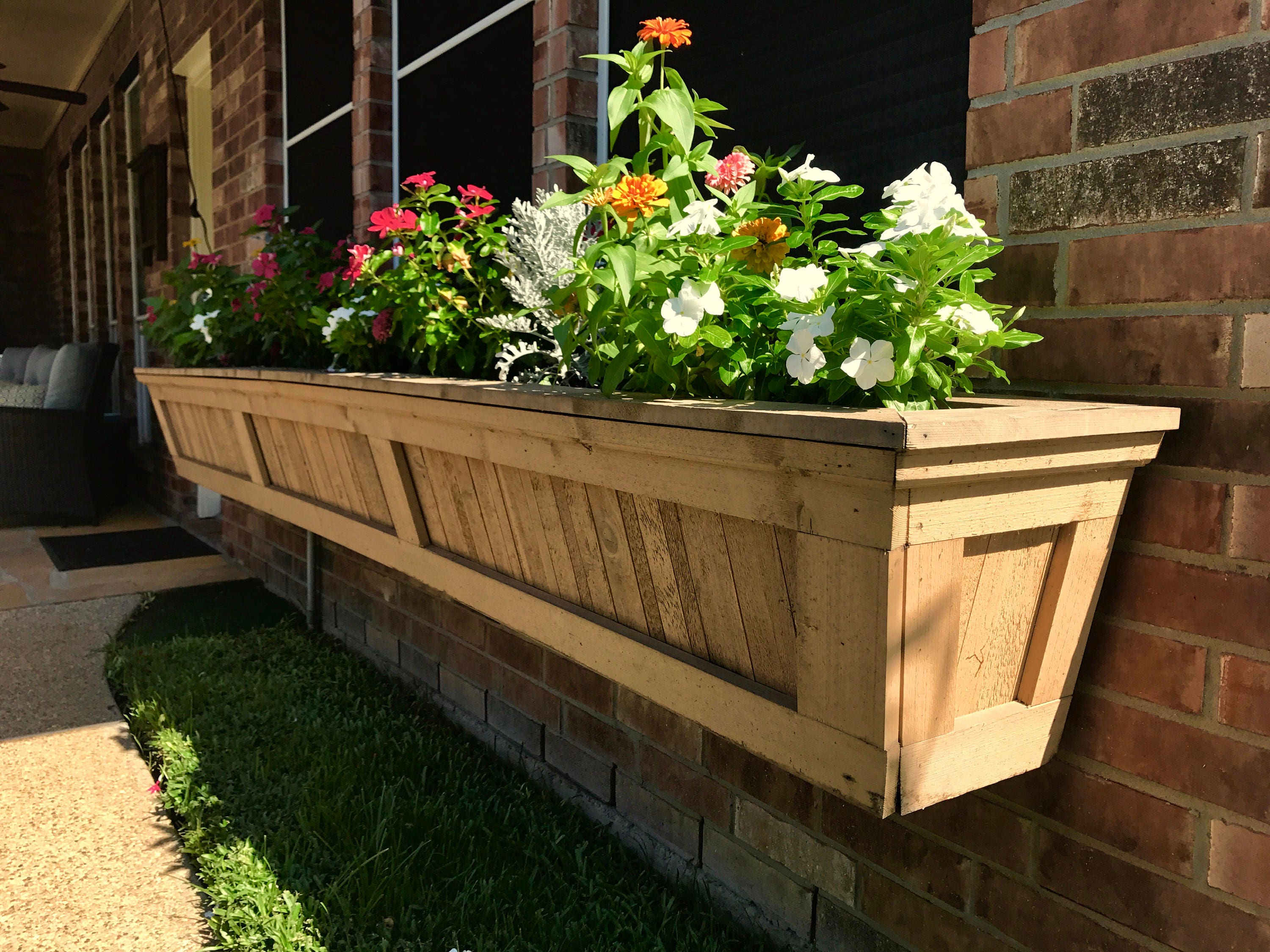 Large window box planter